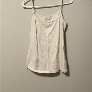 LOFT CREAM CAMISOLE